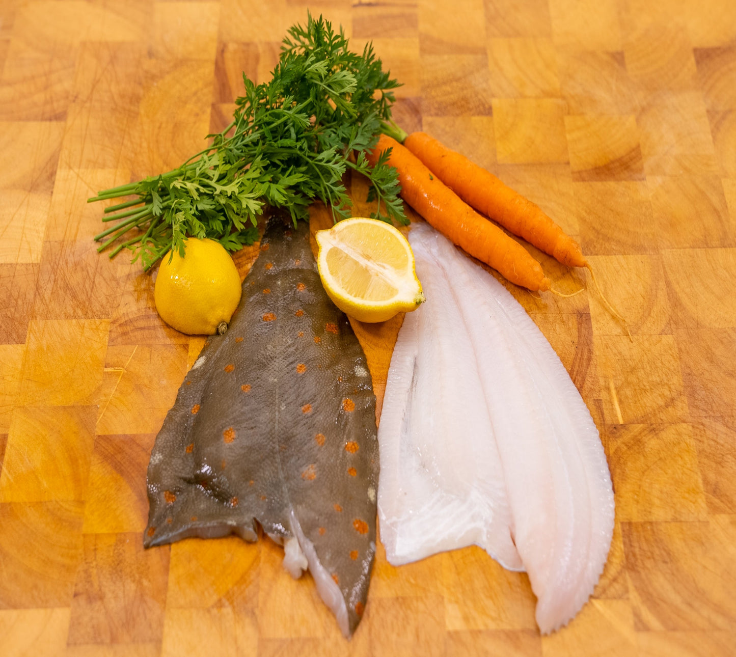 2x Fresh Fillets of Brixham Plaice.