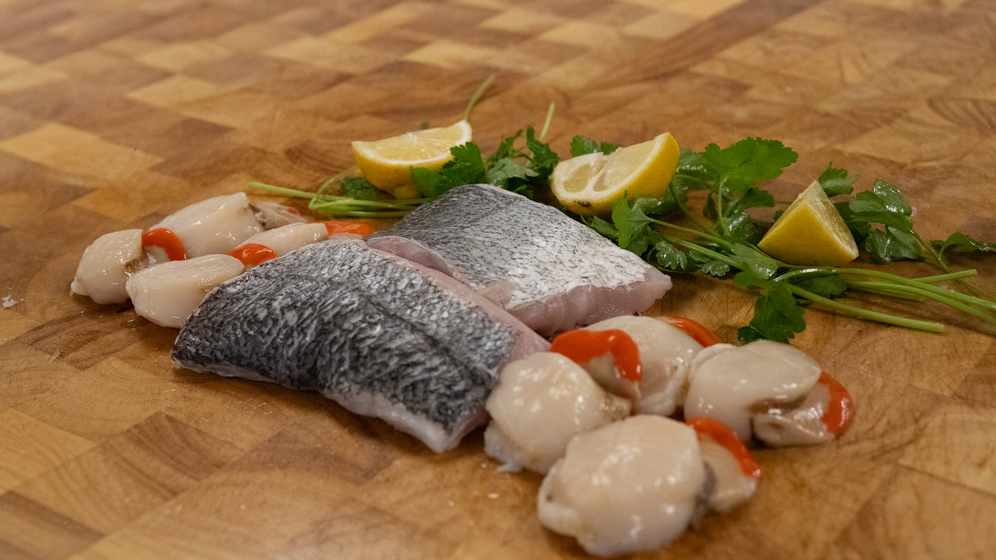 Date Night Box - 2 Prime fillets + 6 scallops